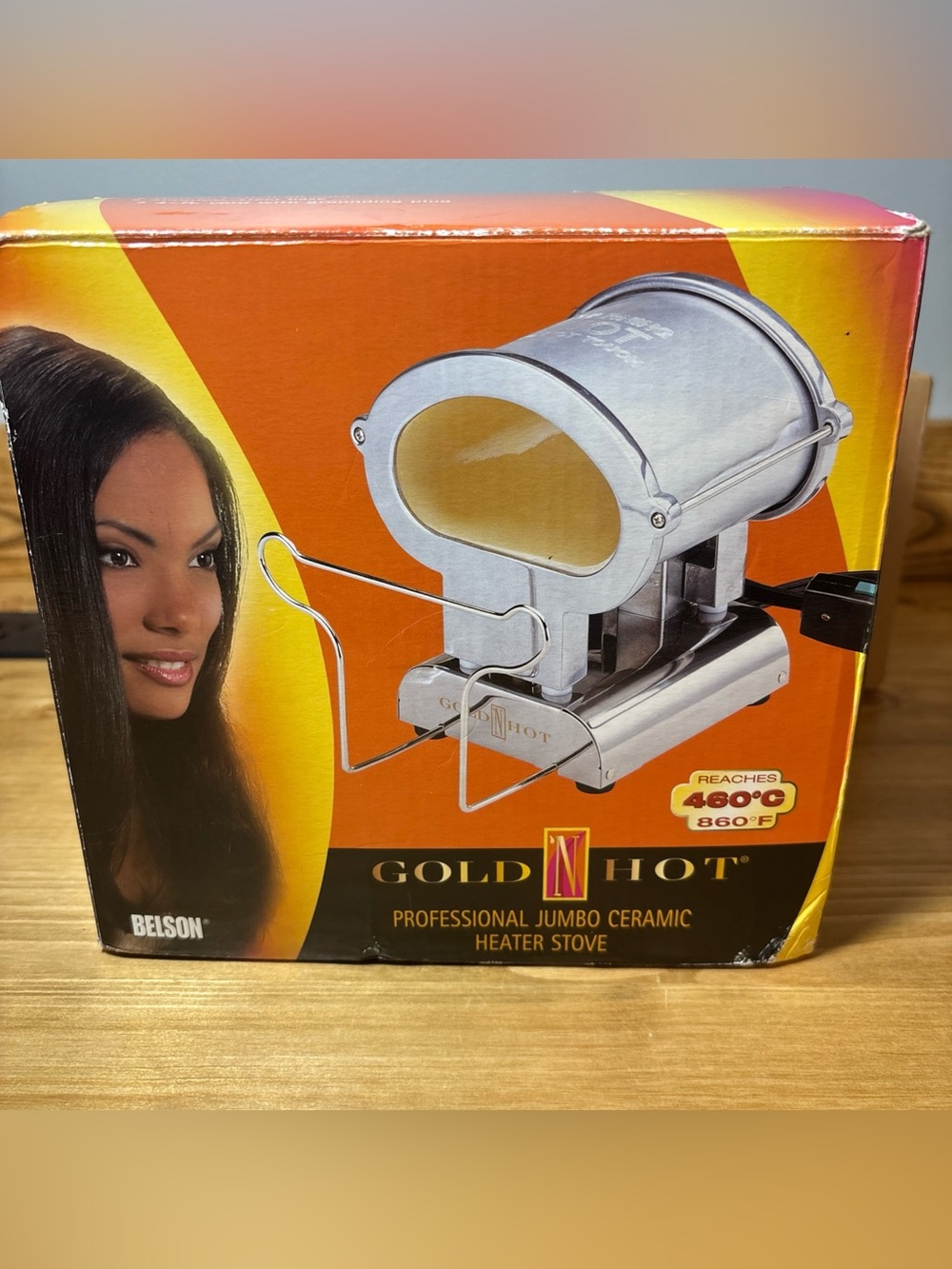 Belson GH5100 Great work Gold 'N Hot Ceramic Heater Stove EUC
